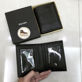 [ĐỘC QUYỀN] Ví Da PRADA Da dê xịn bảo hành 6 tháng