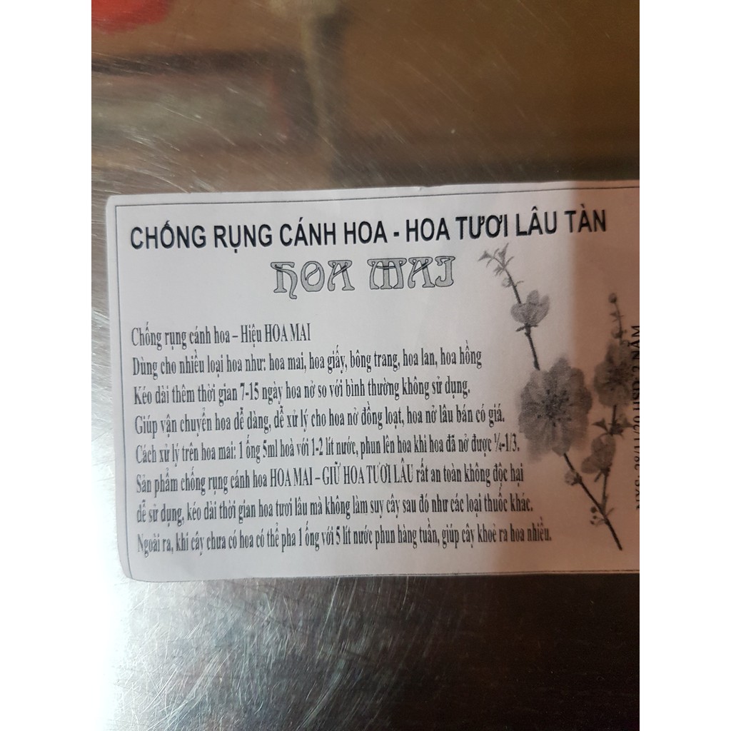 Chống rụng cánh hoa cho Mai và dưỡng bông cho lan