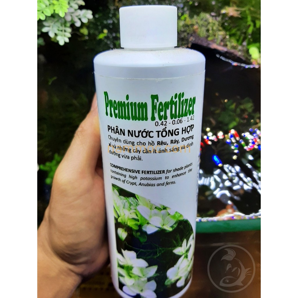 Premium Fertilizer 500ml - Phân Nước Thuỷ Sinh Chuyên Rêu, Ráy, Dương Xỉ, Bucep [Thủy Sinh AZ]