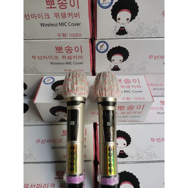 Vải bọc Micro sử dụng 1 lần trong ca hát