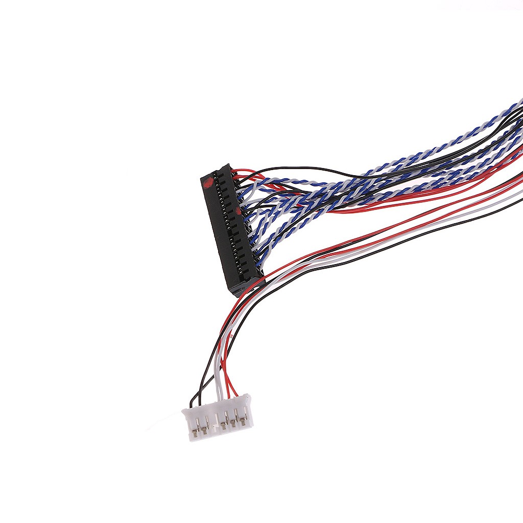 Dây cáp màn hình LCD i-pex 20453-040t-11 40pin 2CH 6bit LVDS cho 10.1-18.4 inch