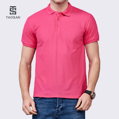 Áo Polo Nam vải cá sấu chất cotton trơn basic thoáng mát, Áo Thun có cổ bẻ unisex Taosan | BigBuy360 - bigbuy360.vn