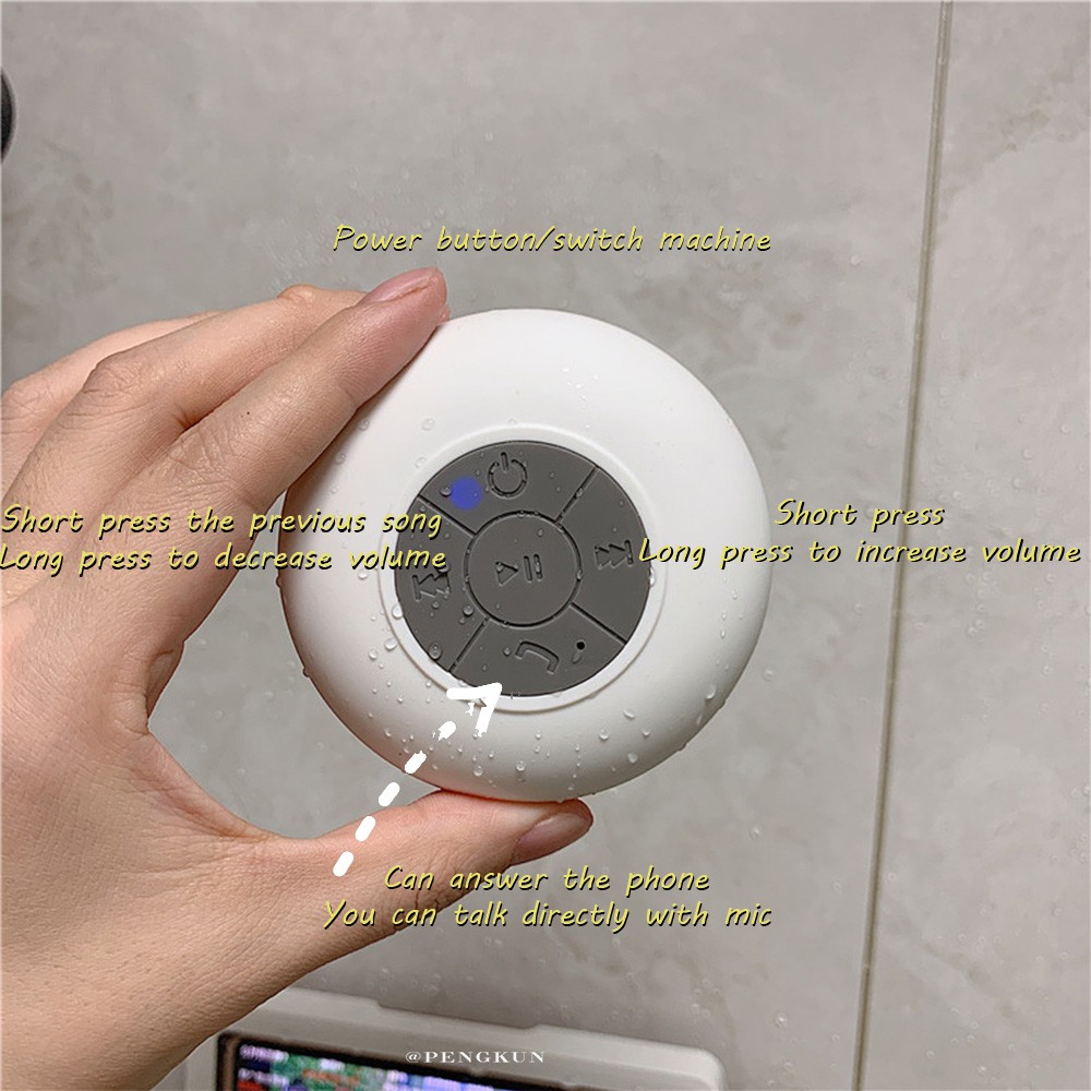 Loa Bluetooth Mini Chống Thấm Nước Khi Tắm