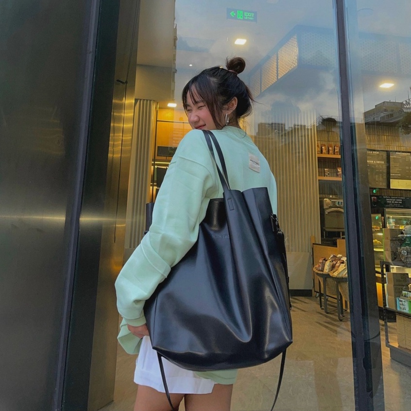 Túi Tote Da Cao Cấp Nam Nữ SAIGONSWAGGER® Anthem Leather Totebag