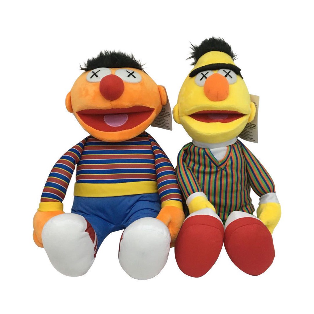 Đồ chơi nhồi bông Hình Sesame Street Mềm Mại
