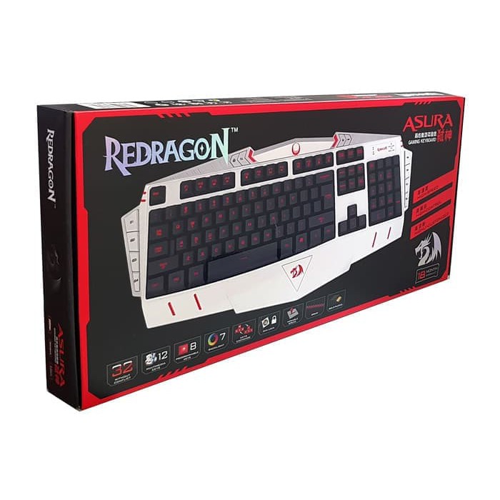 Bàn Phím Chơi Game Redragon Asura K501