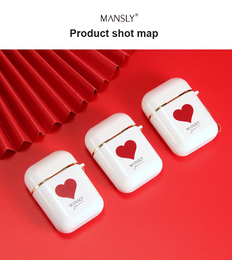 [Hàng mới về] Son Lì Màu Sắc Quyến Rũ Khó Phai Vỏ Đựng Trái Tim Độc Đáo | BigBuy360 - bigbuy360.vn