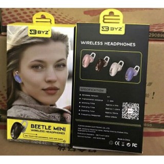 Tai nghe bluetooth byz yb012 - chính hãng