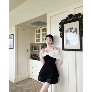 Áo kiểu nơ trễ vai Bow Top