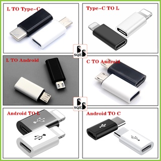 Bộ Chuyển Đổi Cáp Sạc / Truyền Dữ Liệu Từ type-c Sang micro usb Sang Cổng type c Sang micro 12 Kiểu abs Cho android