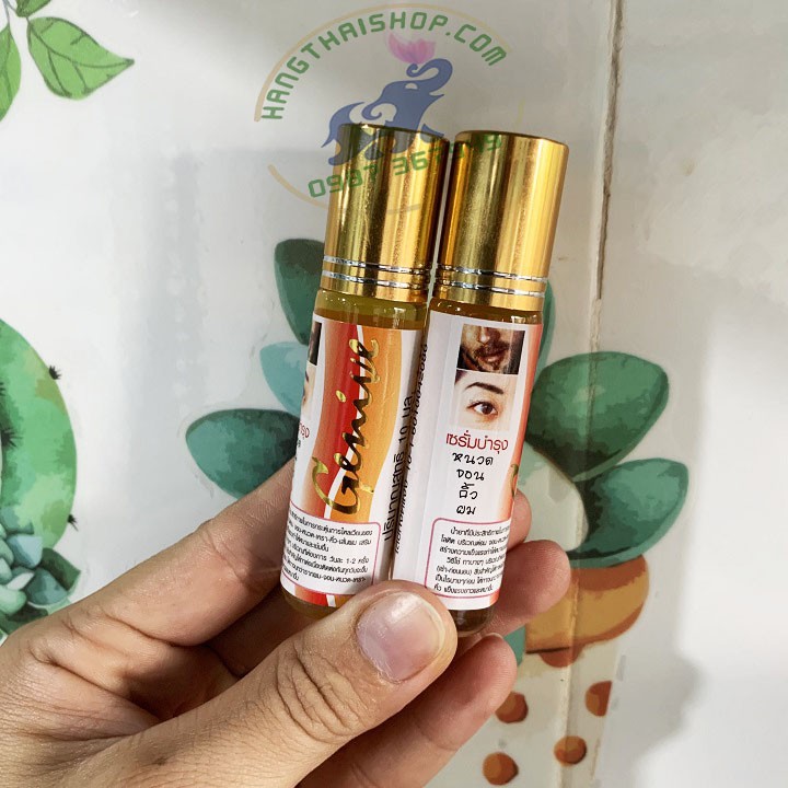 SERUM DƯỠNG DÀI MI - CHÂN MÀY - RÂU - TÓC GENIVE THAILAN CHAI 10ML