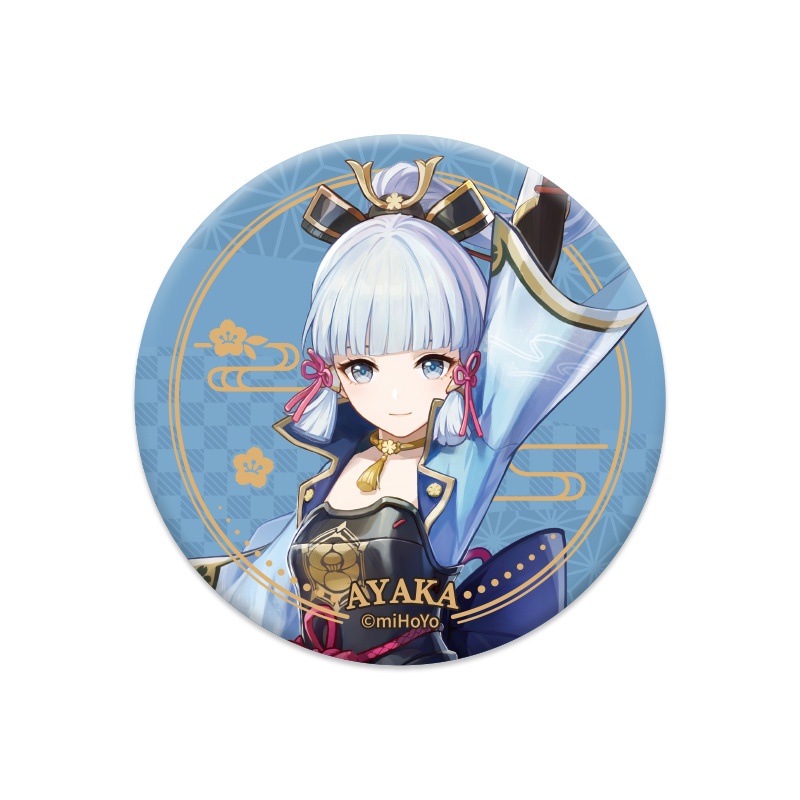 Huy hiệu cài áo IN HÌNH Genshin Impact Kazuha Sayu Ayaka Sara Shogun Kokomi Yoimiya game chibi xinh xắn