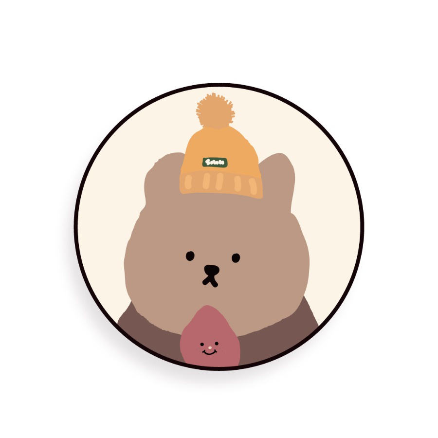 Korea MoMoCase Grips  Cute Case Compatible for iPhone All models  Samsung