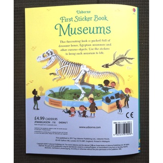 [Big Sale!] Dính dán - Usborne sticker book - Museums