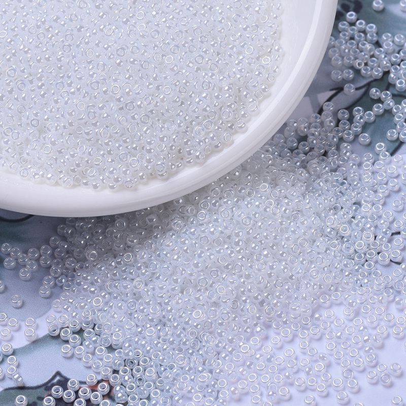 Set 1111/ 10g Hạt Cườm 2x1.3mm 0.8mm Dành Cho Làm Trang Sức Chuyên Dụng