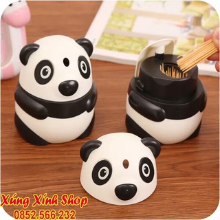 Lọ đựng tăm hình gấu Panda