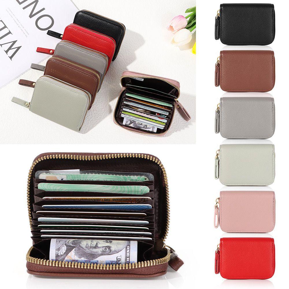 MIH Ví Đựng Thẻ / Tiền Xu RFID Đa Năng Chống Trộm Cho Nữ