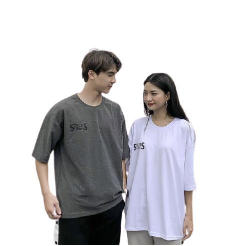 Áo thun tay lỡ Steve's JACK LANE, áo phông nam nữ Unisex form rộng hình in họa tiết phong cách Hàn Quốc  ༷