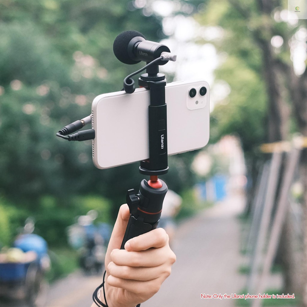 Giá Đỡ Có Đèn Flash Ulanzi St-19 Mini Vlog 1 / 4 Inch Cho Micro 55-90mm