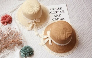 👒MŨ TIỂU THƯ VIỀN REN BÉ GÁI👒