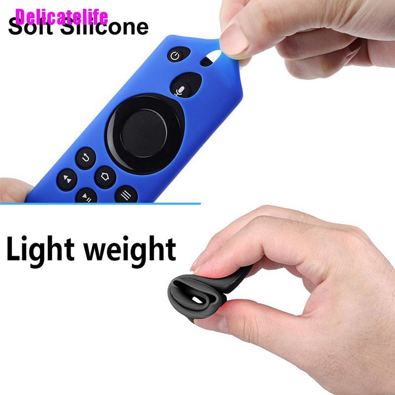 Ốp Silicone Bảo Vệ Điều Khiển Từ Xa Dành Cho Tv Fire Tv Stick 4k