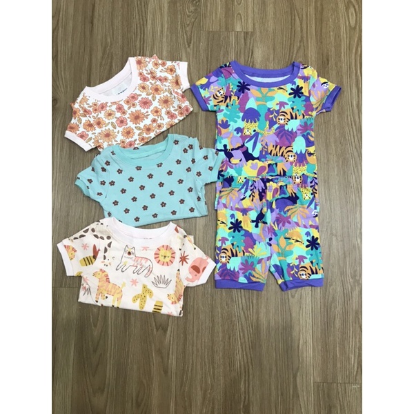 Bộ quần đùi áo cộc cho bé trai bé gái hãng Oldnavy hàng xuất dư