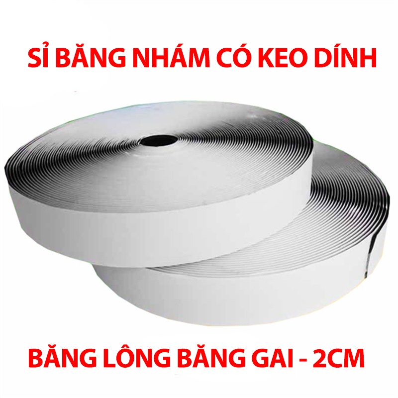 DecorZ 1m băng lông băng gai dán rèm cửa