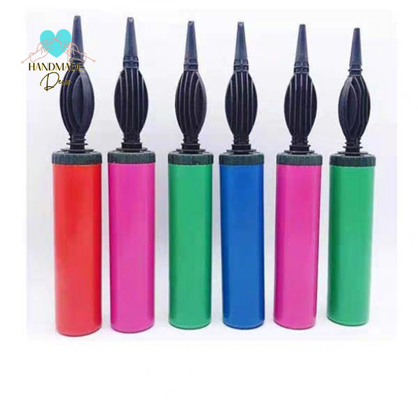 Bơm bong bóng bằng tay phụ kiện bơm bóng trang trí tiệc sinh nhật, tiệc chúc mừng