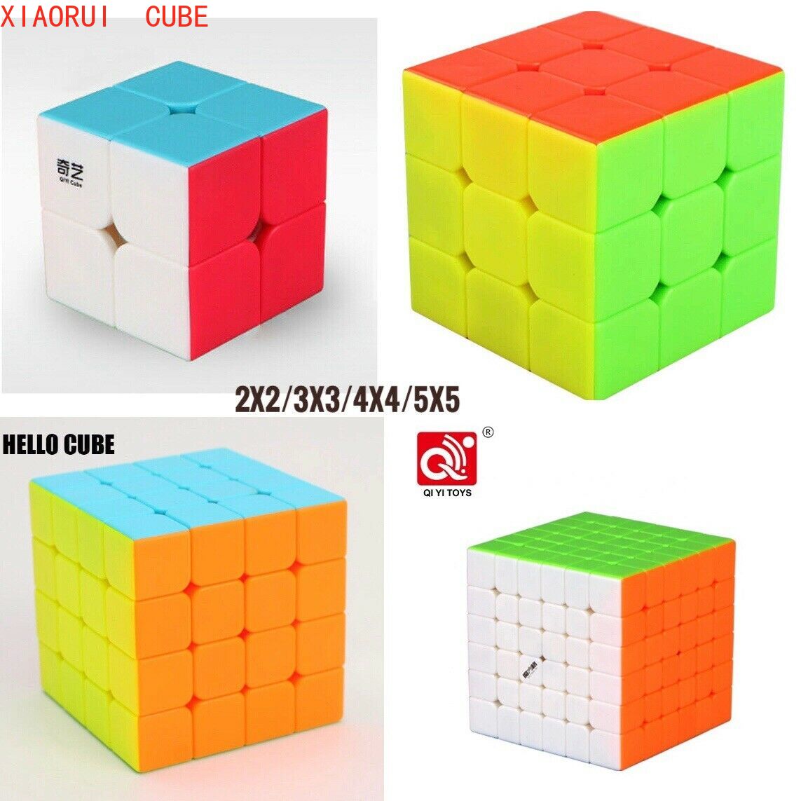 Bộ 4 Khối Rubik Ma Thuật Siêu Mượt