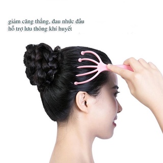 Massage đầu Dụng cụ mát xa đầu Tuộc mat xa đầu
