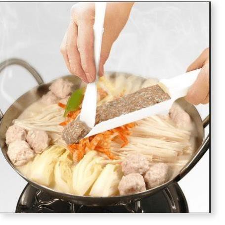 Bộ 2 Dụng Cụ Làm Viên Bò Viên Cá Chiên Tiện Ích Nhật Bản