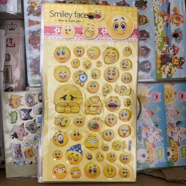Sticker nổi