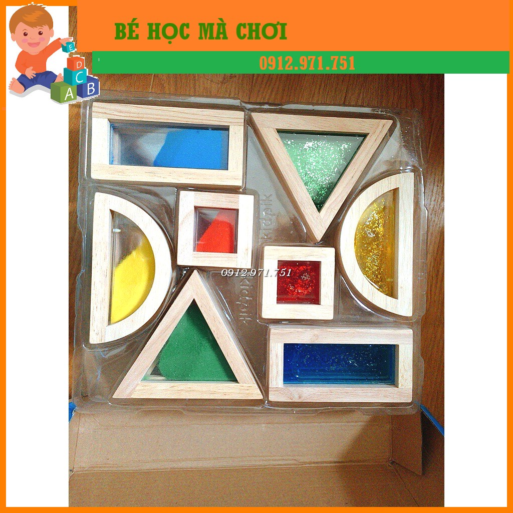 Sensory block cảm quan đồ chơi an toàn cho bé