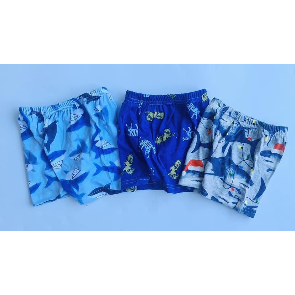 Quần Short Thun Nhiều Màu Mẫu Nhiên Bé Trai Size 1 - 5 Tuổi MINTSCLOSET  - QR8619