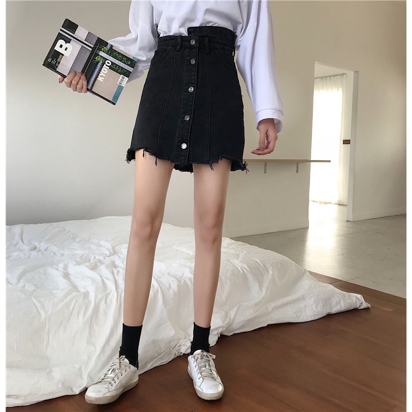 Chân váy jean nữ mini Emilyshop