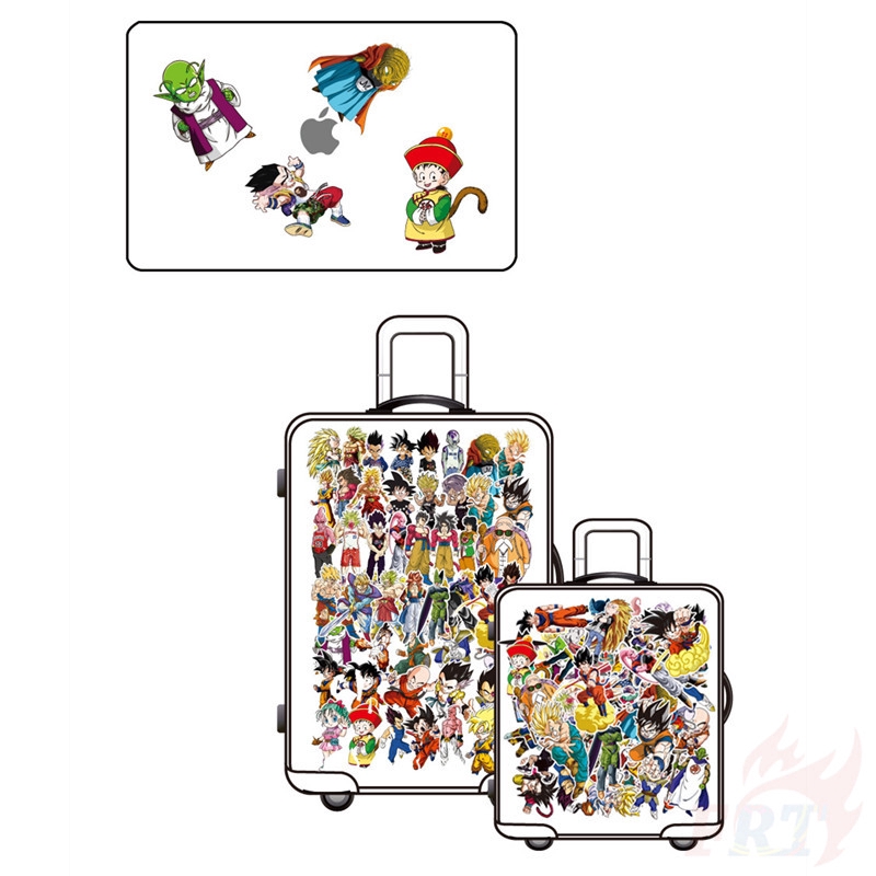 100 Miếng dán hoạt hình 7 viên ngọc rồng dùng dán hành lý ván trượt