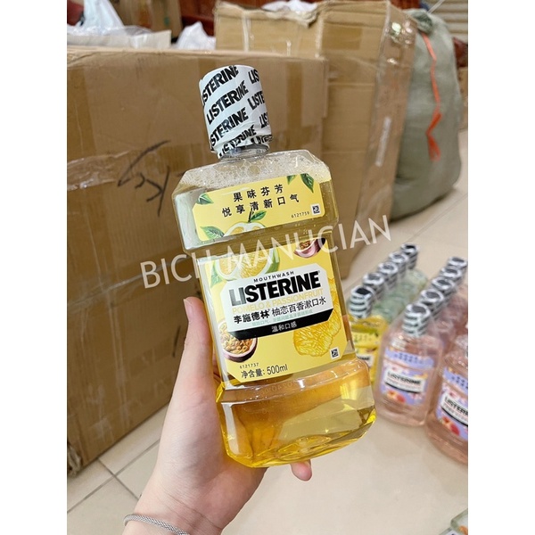 Nước xúc miệng Lister.ine phiên bản giới hạn mới