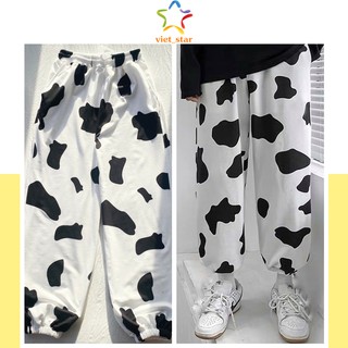 Quần jogger bò sữa unisex thể thao - viet_star