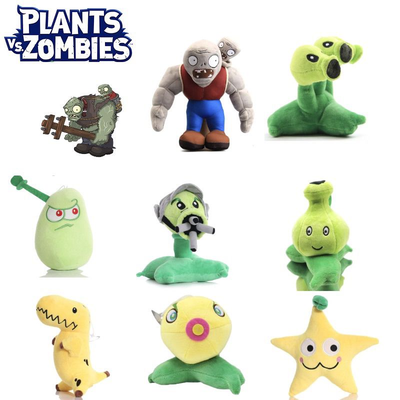 Thú nhồi bông cây hạt đậu Plants VS Zombies 2 20cm