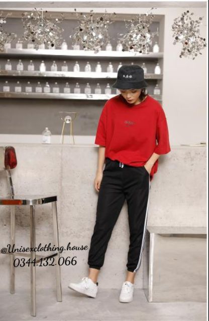 [Mã WARN10 giảm 10k đơn 99k] Quần Jogger Form Rộng Thiết Kế Dây Rút Năng Động ( kèm ảnh thật ) | BigBuy360 - bigbuy360.vn