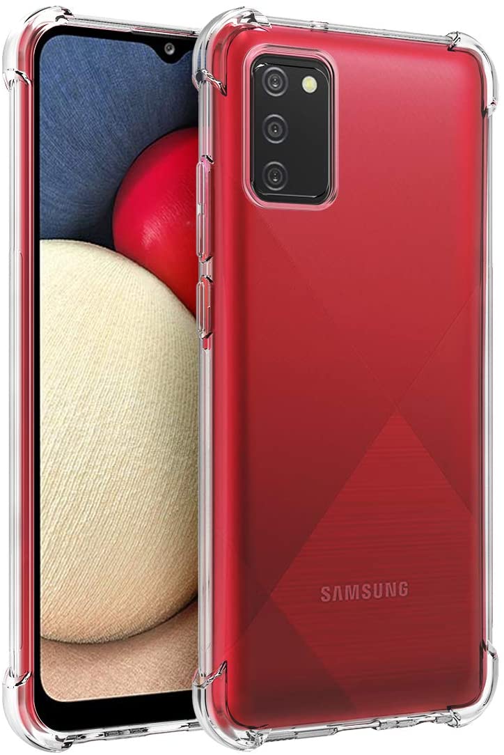Ốp Điện Thoại Tpu Mềm Trong Suốt Chống Sốc Cho Samsung Galaxy A02s