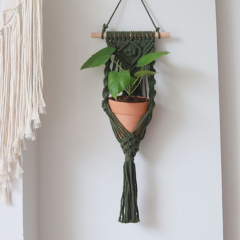 Dây treo chậu cây trang trí - dây treo decor vintage