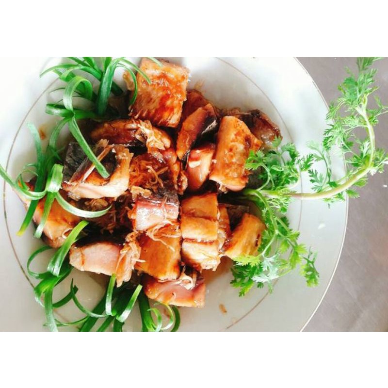 Khô cá rún biển, vị mặn thịt dai tươi thơm ngon