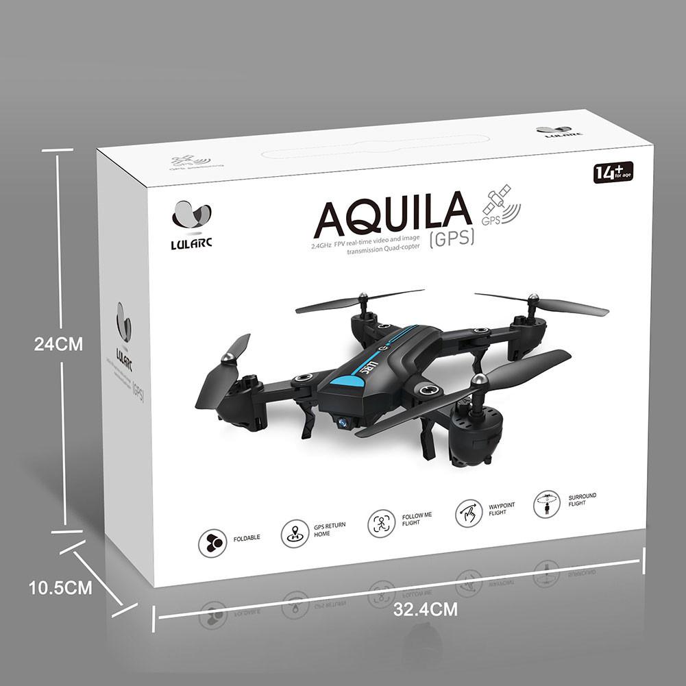 GPS Drone Góc rộng Chế độ giữ cao Khoảng cách dài 300m Chế độ không đầu có thể gập lại Máy bay con quay hồi chuyển