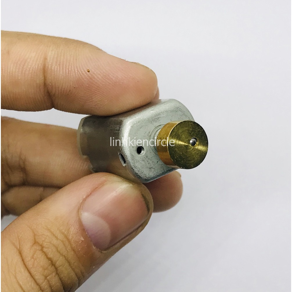 2 CÁI - Motor rung mini 130 3V - 6V rung rất mạnh đầu rung đồng mới 100% - LK0332 | BigBuy360 - bigbuy360.vn
