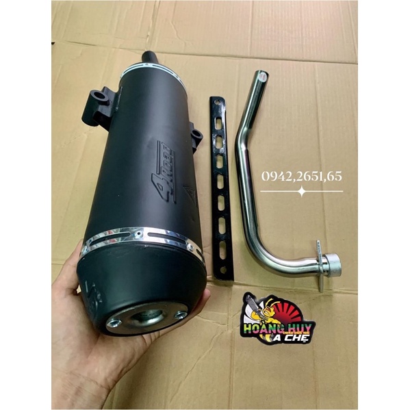 Pô 4Road Black Sài Vario Click Ab Mio Vision Novo có video