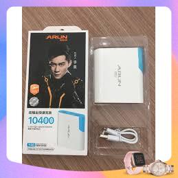PIN SẠC DỰ PHÒNG CHÍNH HÃNG ARUN 10400MH