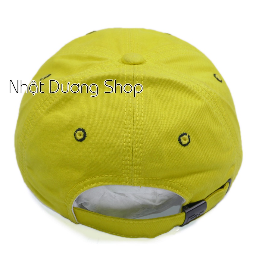 Mũ lưỡi trai nam nữ thời trang đẹp chất, bụi, cao cấp, cá tính, giá rẻ màu xanh dương, xanh đen, đỏ thẩm, vàng, trắng