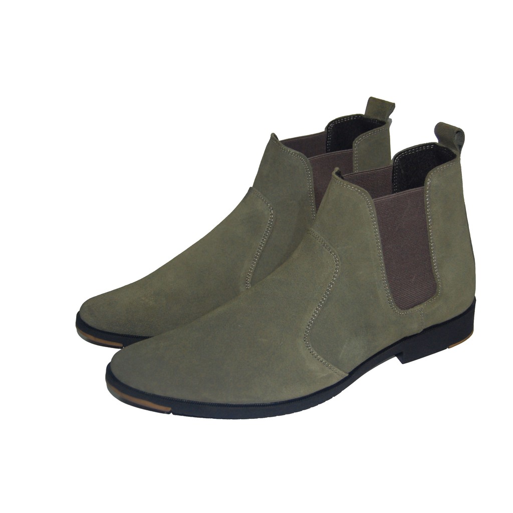 Giày boot nam da bò thật. Bảo hành 12 tháng.MS: B118