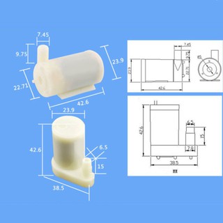 Bơm Nước Hồ Cá Mini DC3-5V Máy Bơm Mini